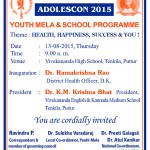 Youth Mela & School Programme on 13-08-2015